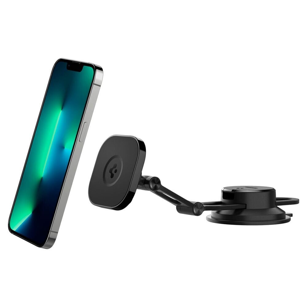 Spigen car mount ITS35-3 Onetap Magnetic Magsafe Windshield & Dashboard Car Mount black цена и информация | Auto turētāji | 220.lv