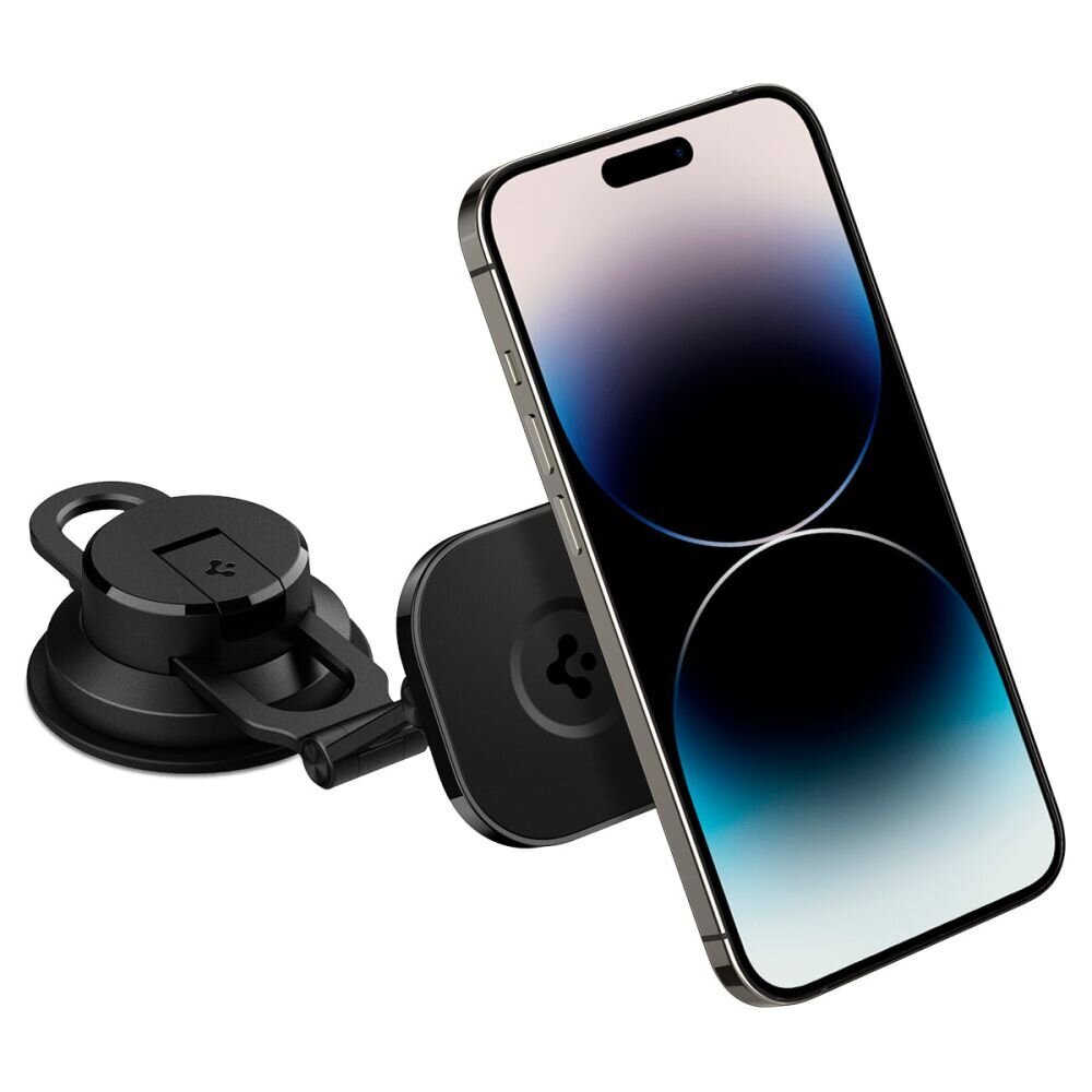 Spigen car mount ITS35-3 Onetap Magnetic Magsafe Windshield & Dashboard Car Mount black цена и информация | Auto turētāji | 220.lv