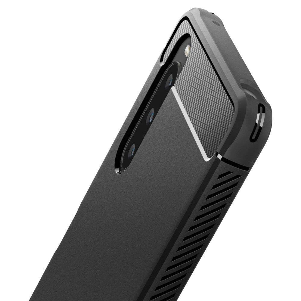 Spigen Rugged Armor Sony Xperia 10 V melns|melns ACS06202 цена и информация | Telefonu vāciņi, maciņi | 220.lv