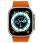 Spigen Fit Lite Apple Watch 4|5|6|7|SE |Ultra 42|44|45|49 mm pomaranczowy|orange AMP05986 cena un informācija | Viedpulksteņu un viedo aproču aksesuāri | 220.lv