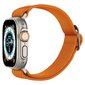 Spigen Fit Lite Apple Watch 4|5|6|7|SE |Ultra 42|44|45|49 mm pomaranczowy|orange AMP05986 cena un informācija | Viedpulksteņu un viedo aproču aksesuāri | 220.lv