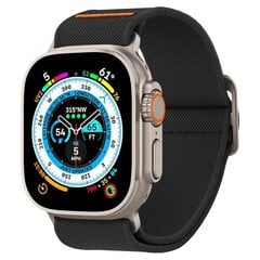 Spigen Fit Lite Apple Watch 4|5|6|7|SE |Ultra 42|44|45|49 mm melns|melns AMP05983 цена и информация | Аксессуары для смарт-часов и браслетов | 220.lv