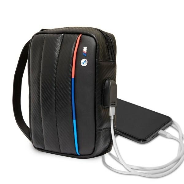 Torba BMW BMHBPUCARTCBK Organizer czarny|black Carbon Tricolor BMHBPUCARTCBK cena un informācija | Somas portatīvajiem datoriem | 220.lv