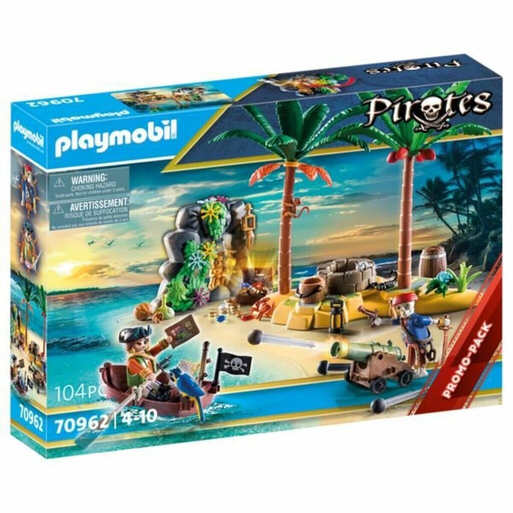 70962 Playmobil Pirāti, 104 d. cena un informācija | Konstruktori | 220.lv