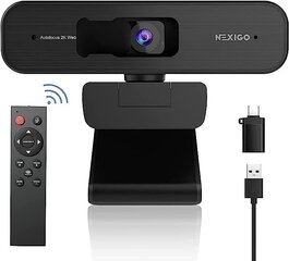 NexiGo-Webcam N940P-BLK cena un informācija | Datoru (WEB) kameras | 220.lv