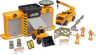 Būvniecības transportlīdzekļu un figūriņu komplekts Teamsterz JCB цена и информация | Игрушки для мальчиков | 220.lv