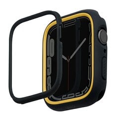 UNIQ etui Moduo Apple Watch Series  4|5|6|7|8|SE 40|41mm czarny-musztardowy|midnight-mustard цена и информация | Аксессуары для смарт-часов и браслетов | 220.lv