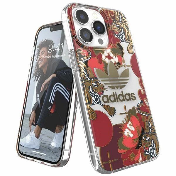 Adidas OR Snap Case AOP CNY iPhone 13| 13 Pro sarkans|sarkans 47813 cena un informācija | Telefonu vāciņi, maciņi | 220.lv