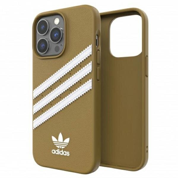 Adidas OR Moulded PU iPhone 13 Pro | 13 6,1" bēšs-zelts|bēšs-zelts 47806 cena un informācija | Telefonu vāciņi, maciņi | 220.lv