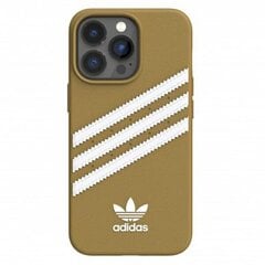 Adidas OR Moulded PU iPhone 13 Pro | 13 6,1" bēšs-zelts|bēšs-zelts 47806 цена и информация | Чехлы для телефонов | 220.lv