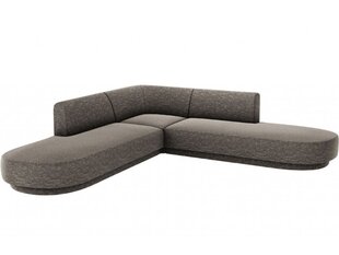 Симметричный угловой диван Micadoni Miley, 220 х 220 х 74, серый цена и информация | Диваны | 220.lv