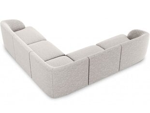 Симметричный угловой диван Micadoni Miley, 252 х 252 х 74, серый цена и информация | Диваны | 220.lv