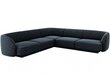 Simetrisks stūra dīvāns Micadoni Miley, 252 x 252 x 74, zils cena un informācija | Dīvāni | 220.lv