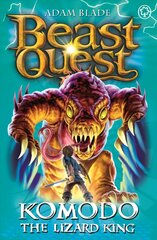 Beast Quest: Komodo the Lizard King: Series 6 Book 1, Series 6 Book 1 cena un informācija | Grāmatas pusaudžiem un jauniešiem | 220.lv