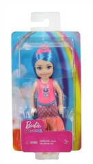 Mattel Barbie: Dreamtopia - Chelsea ar ziliem matiem (13 cm) (GJJ94) cena un informācija | Rotaļlietas meitenēm | 220.lv