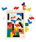 Koka puzles spēle - Tetris, 40 det. cena un informācija | Konstruktori | 220.lv