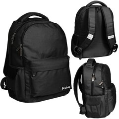 Jauniešu skola Pasobackpack Black BeUniq 2 kameras цена и информация | Школьные рюкзаки, спортивные сумки | 220.lv