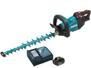 Аккумуляторный кусторез Makita DUH 502 RT1 18V 50см, с аккумулятором и зарядным устройством цена и информация | Кусторезы, ножницы для газона | 220.lv