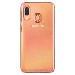 Spigen Liquid Crystal Samsung A40 A405 kristāla spīdums 618CS26442 cena un informācija | Telefonu vāciņi, maciņi | 220.lv