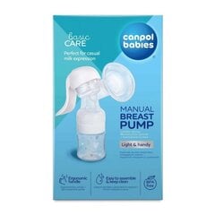 Krūts piena pumpis manuāls Canpol Basic (12/216) cena un informācija | Krūts piena pumpji | 220.lv