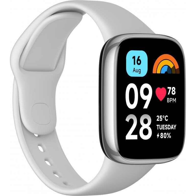 Xiaomi Redmi Watch 3 Active Gray EU BHR7272GL cena un informācija | Viedpulksteņi (smartwatch) | 220.lv