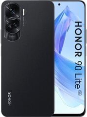 Honor 90 Lite 5G 8/256GB 5109ASWC Midnight Black цена и информация | Мобильные телефоны | 220.lv