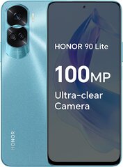 Honor 90 Lite 5G 8/256GB 5109ASWE Cyan Lake цена и информация | Мобильные телефоны | 220.lv