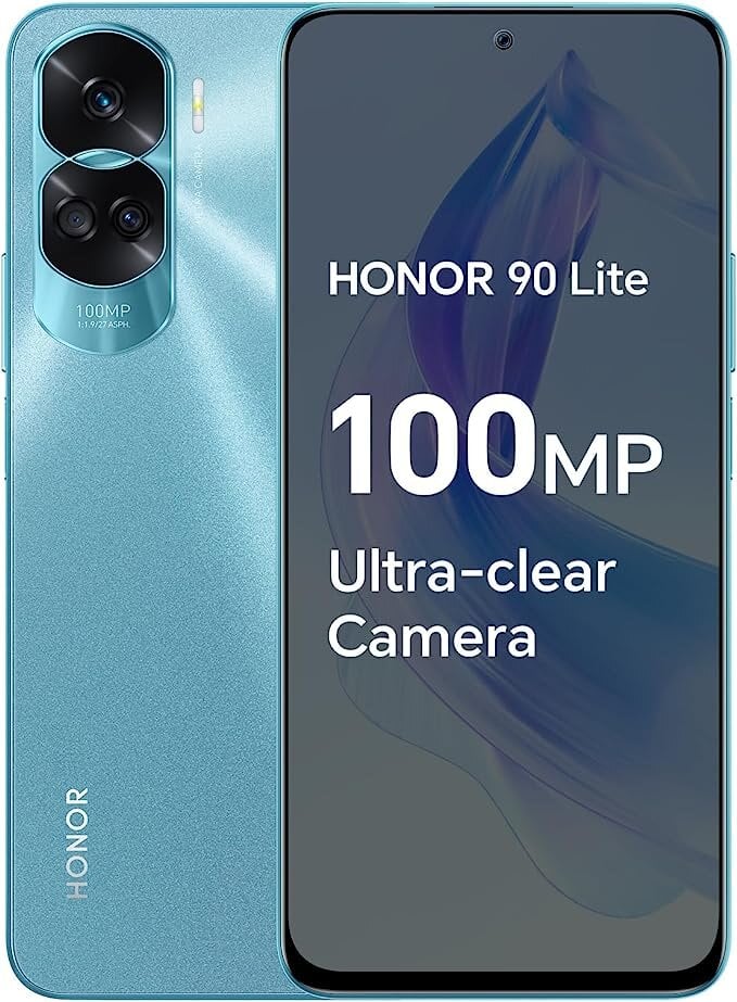 Honor 90 Lite 5G 8/256GB 5109ASWE Cyan Lake цена и информация | Mobilie telefoni | 220.lv