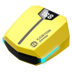 Canyon DoubleBee GTWS-2 Yellow CND-GTWS2Y цена и информация | Наушники с микрофоном Asus H1 Wireless Чёрный | 220.lv