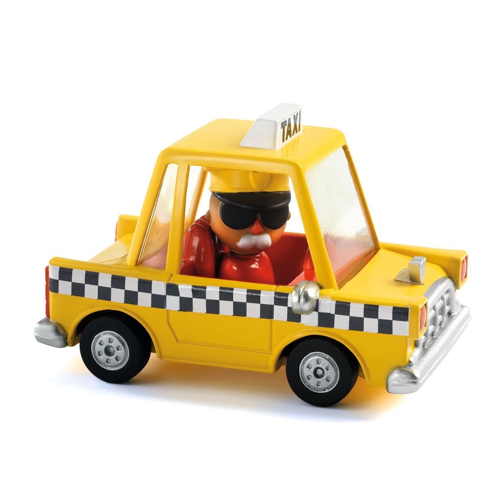Trakās automašīnas - Taksists Džo, Djeco Crazy Motors DJ05479 cena un informācija | Rotaļlietas zēniem | 220.lv