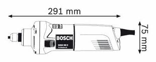 Электрическая шлифовальная машина Bosch 600W, без аккумулятора и зарядного устройства цена и информация | Шлифовальные машины | 220.lv