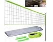 Badmintona, tenisa, volejbola tīkls Dunlop 3in1, 9.5x9.5 cm cena un informācija | Volejbola tīkli | 220.lv
