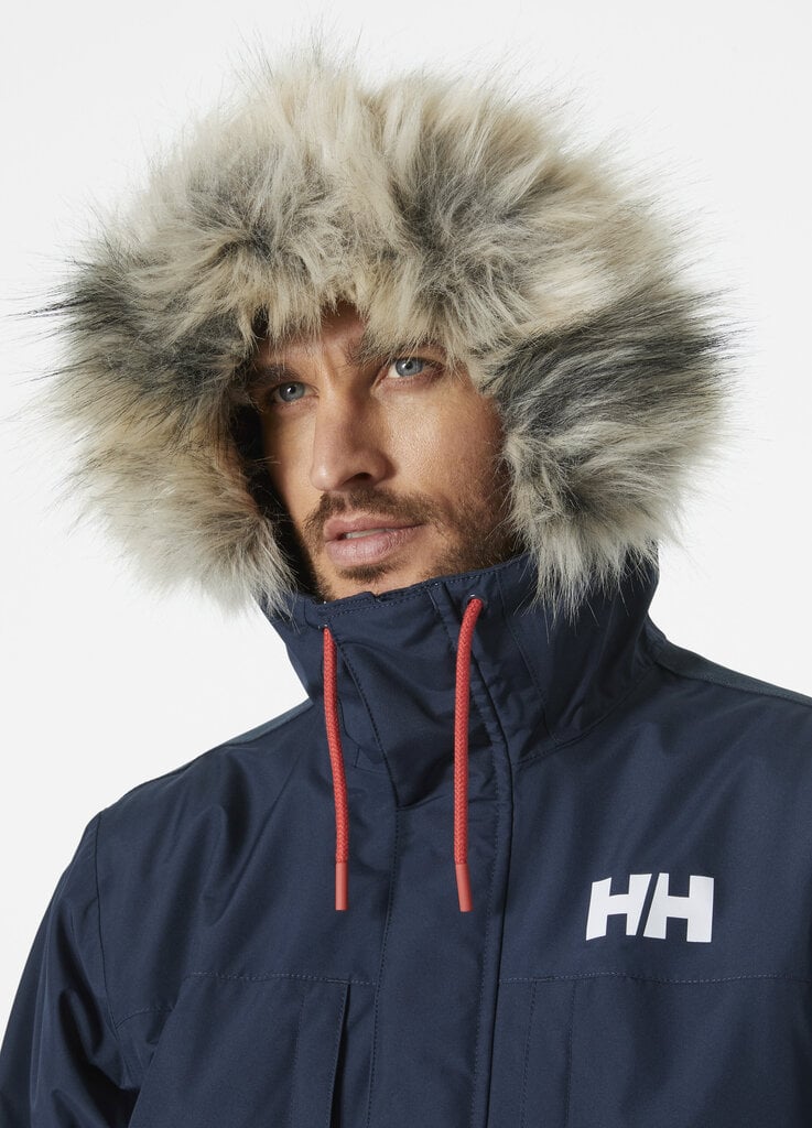 Helly Hansen vīriešu ziemas parka COASTAL 3.0, tumši zila cena un informācija | Vīriešu virsjakas | 220.lv