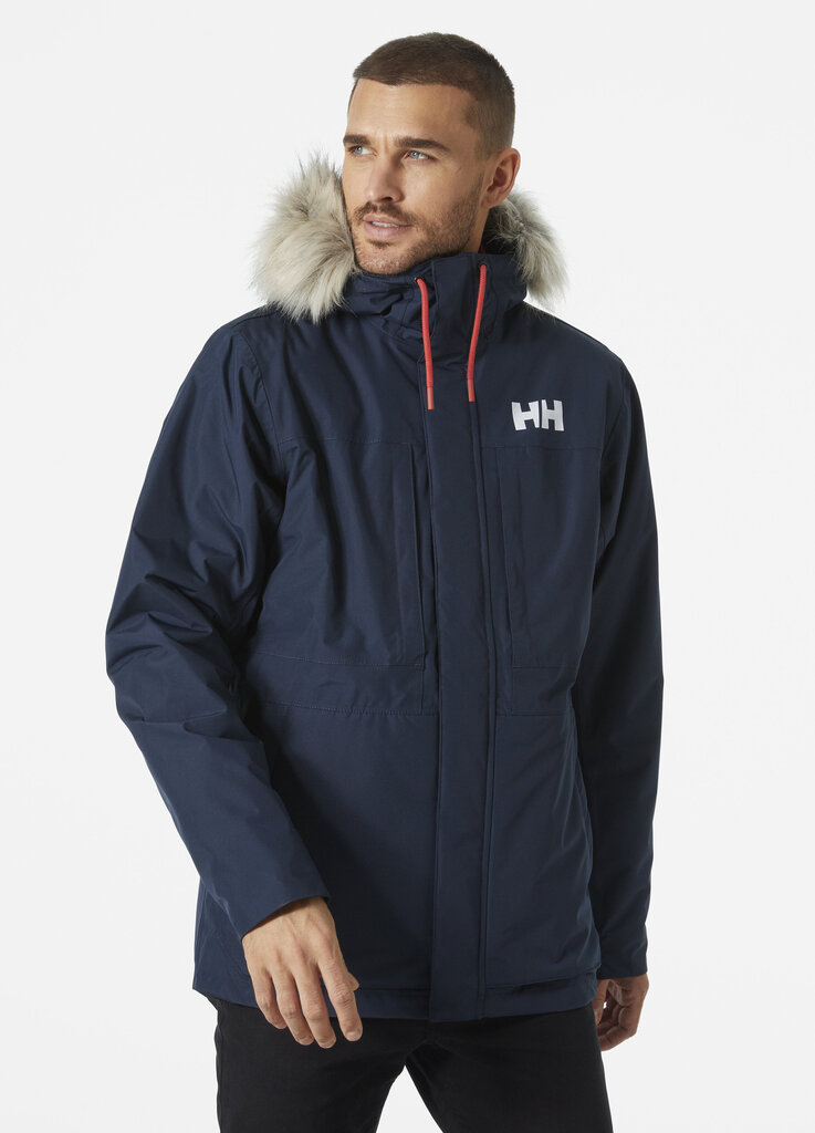 Helly Hansen vīriešu ziemas parka COASTAL 3.0, tumši zila цена и информация | Vīriešu virsjakas | 220.lv