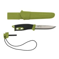 Нож Morakniv COMPANION SPARK GREEN цена и информация | Туристические ножи, многофункциональные приборы | 220.lv