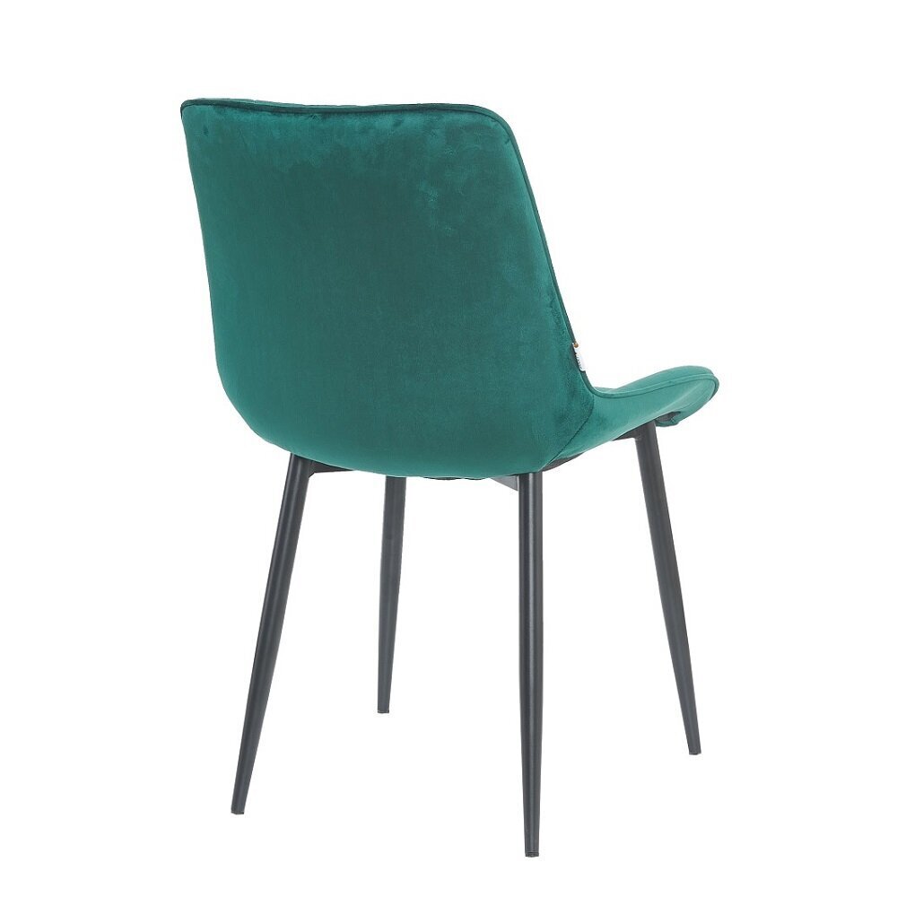 4-ru ēdamistabas krēslu Restock Lugano komplekts, zaļš cena un informācija | Virtuves un ēdamistabas krēsli | 220.lv