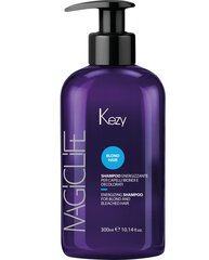Nostiprinošs šampūns balinātiem un visiem blondu matu tipiem Kezy Magic Life Blond Hair Energizing Shampoo, 300 ml cena un informācija | Šampūni | 220.lv