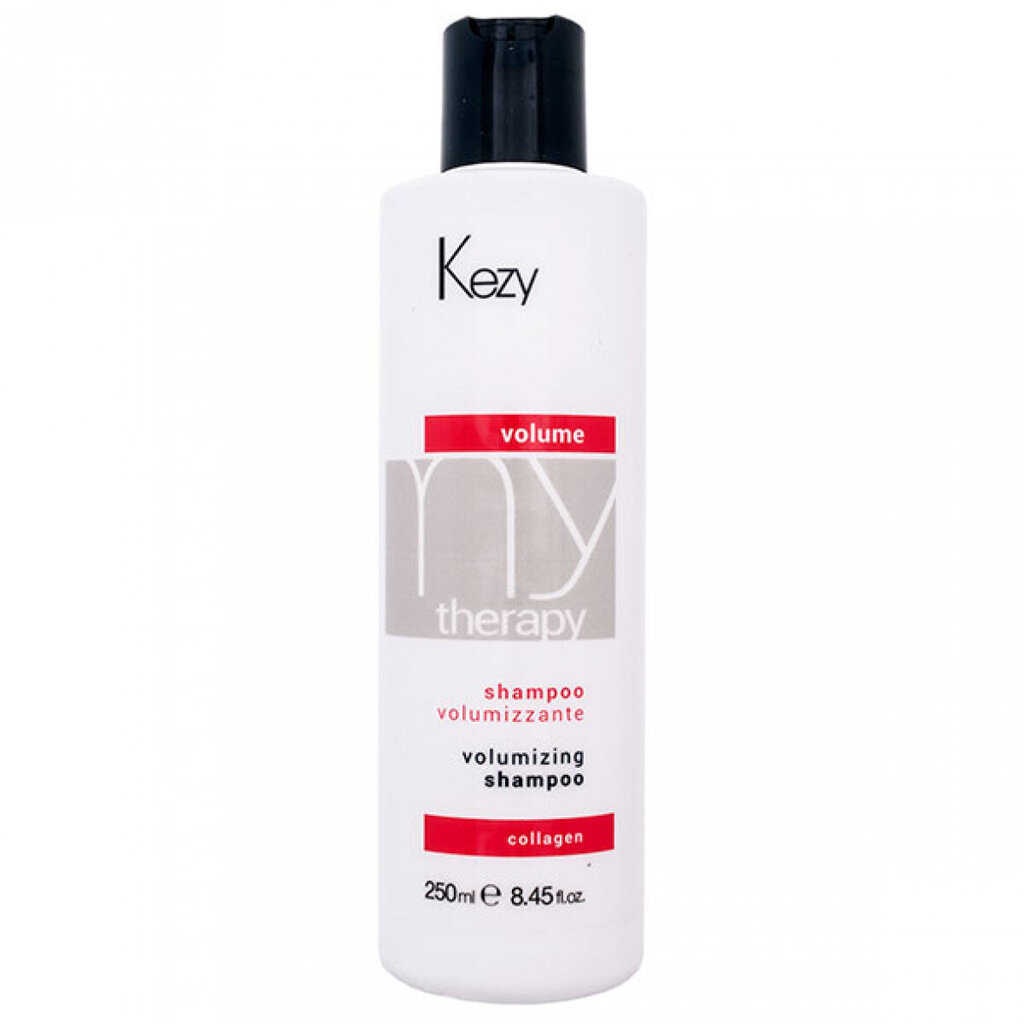 Apjomu palielinošs šampūns ar jūras kolagēnu Kezy Mytherapy Volumizing Shampoo, 250 ml cena un informācija | Šampūni | 220.lv