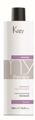 Restrukturizējošs šampūns ar keratīnu Kezy Mytherapy Remedy Keratin Restructuring Shampoo, 1000 ml cena un informācija | Šampūni | 220.lv