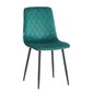 2-u ēdamistabas krēslu Restock Orta komplekts, zaļš cena un informācija | Virtuves un ēdamistabas krēsli | 220.lv