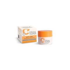 Pretgrumbu dienas krēms Cera di Cupra Anti-wrinkle Energizing Day Cream With Prebiotic Complex, 50 ml cena un informācija | Sejas krēmi | 220.lv