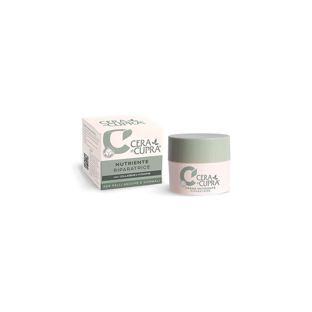 Barojošs atjaunojošs krēms ar kolagēnu un vitamīniem Cera di Cupra Nourishing Repairing Cream With Collagen & Vitamin, 50 ml цена и информация | Sejas krēmi | 220.lv