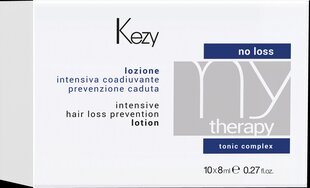 Intensīvs losjons matu izkrišanas profilaksei Kezy MyTherapy No Loss Intensive Hair Loss Prevention Lotion, 10×8 ml cena un informācija | Kosmētika matu stiprināšanai | 220.lv