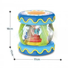 Музыкальный барабан со световыми эффектами Woopie Unicorn цена и информация | Развивающие игрушки | 220.lv