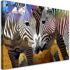 Glezna uz audekla, zebra цена и информация | Картины | 220.lv