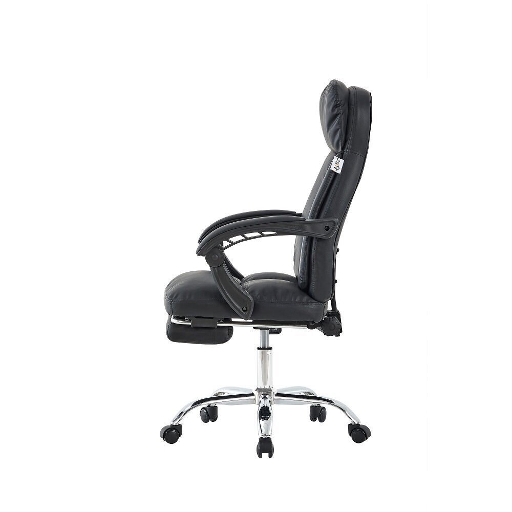Biroja krēsls Restock Fogo, melns цена и информация | Biroja krēsli | 220.lv