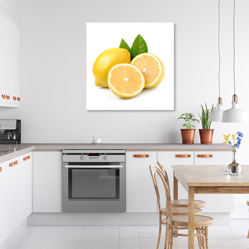 Glezna uz audekla, Citrons cena un informācija | Gleznas | 220.lv