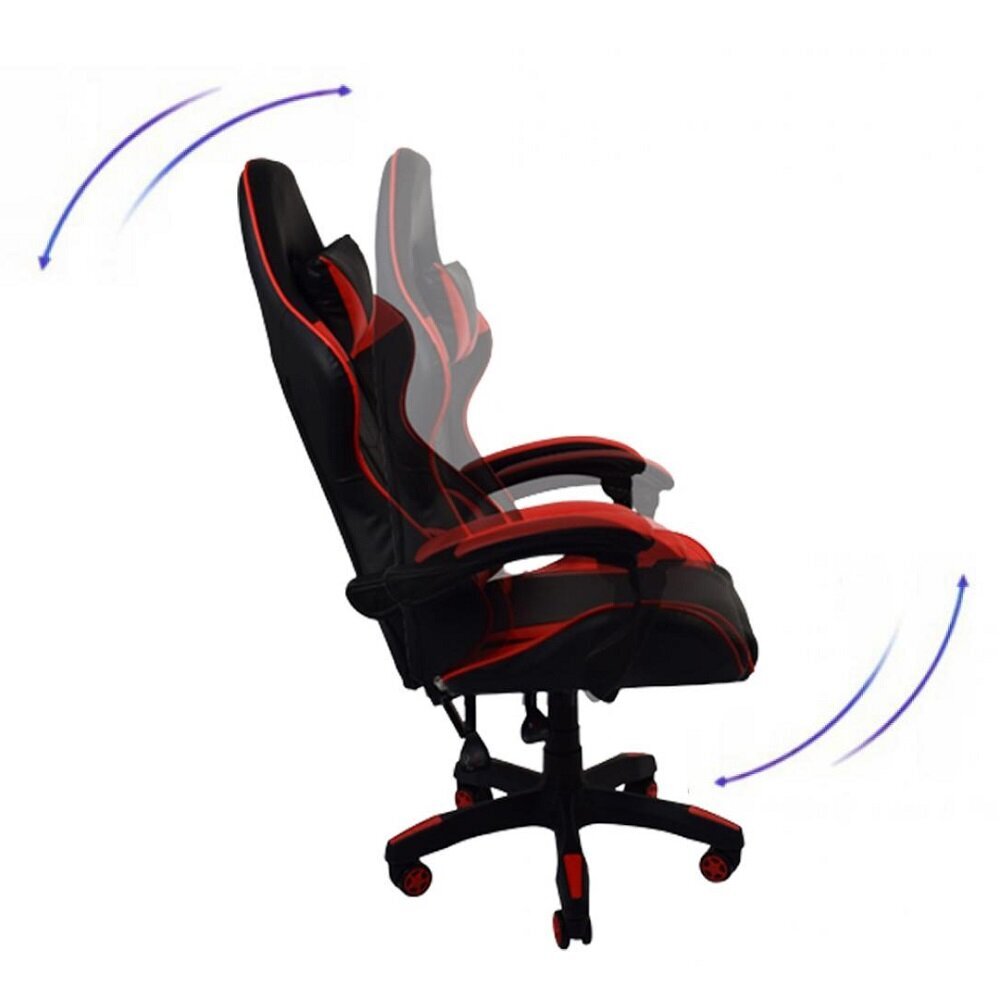 Biroja krēsls Restock Draco, sarkans cena un informācija | Biroja krēsli | 220.lv