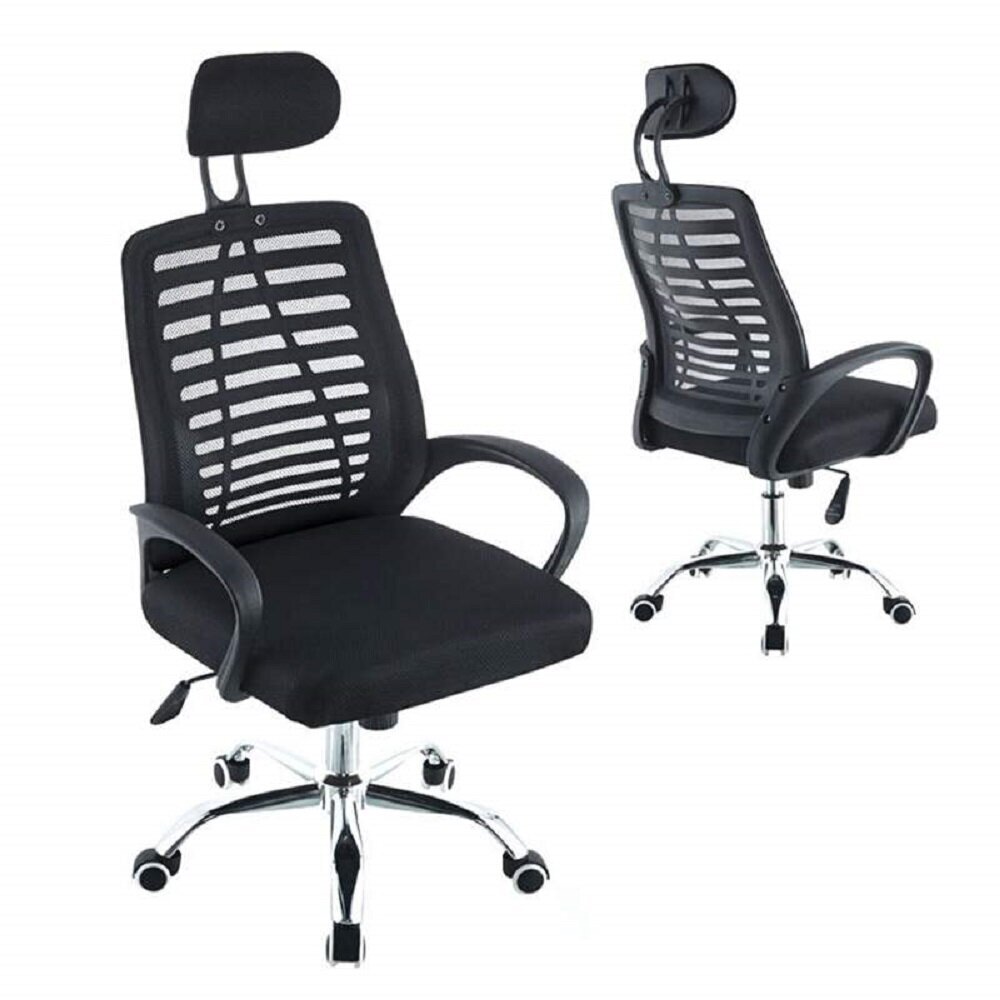 Biroja krēsls Restock Livo Plus, melns cena un informācija | Biroja krēsli | 220.lv