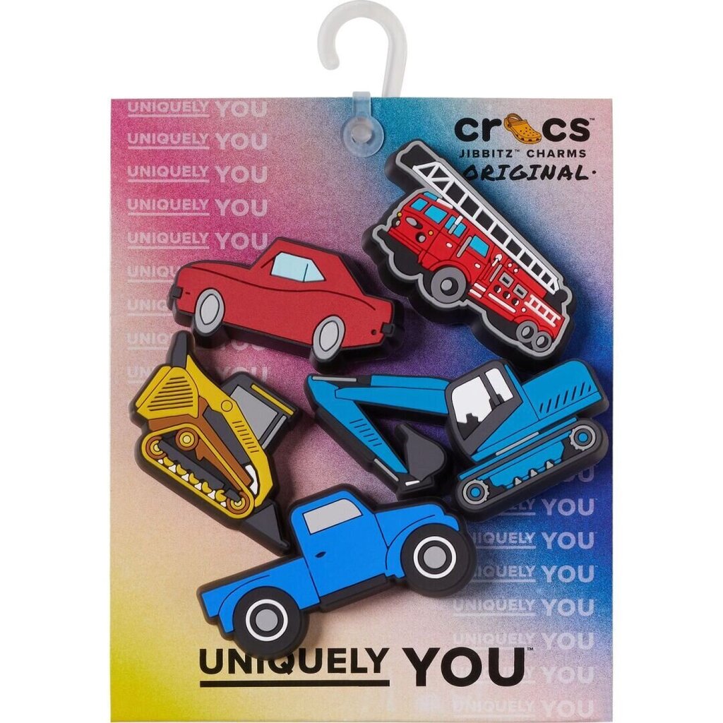 Crocs™ Lights Up Cars Trucks 5 Pack 233592 cena un informācija | Iešļūcenes, čības sievietēm | 220.lv